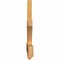 Ekena Millwork Redmond Rough Sawn Timber Gable Bracket, Western Red Cedar, 96"W x 24"H x 2"D x 4"F, 6/12 Pitch GBW096X24X0204RED00RWR - alternate 4